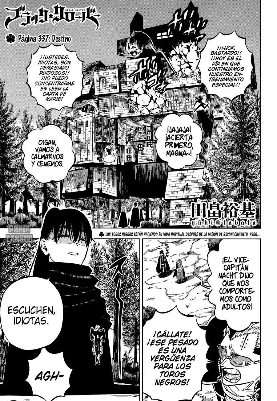 Read Black Clover es Manga Online