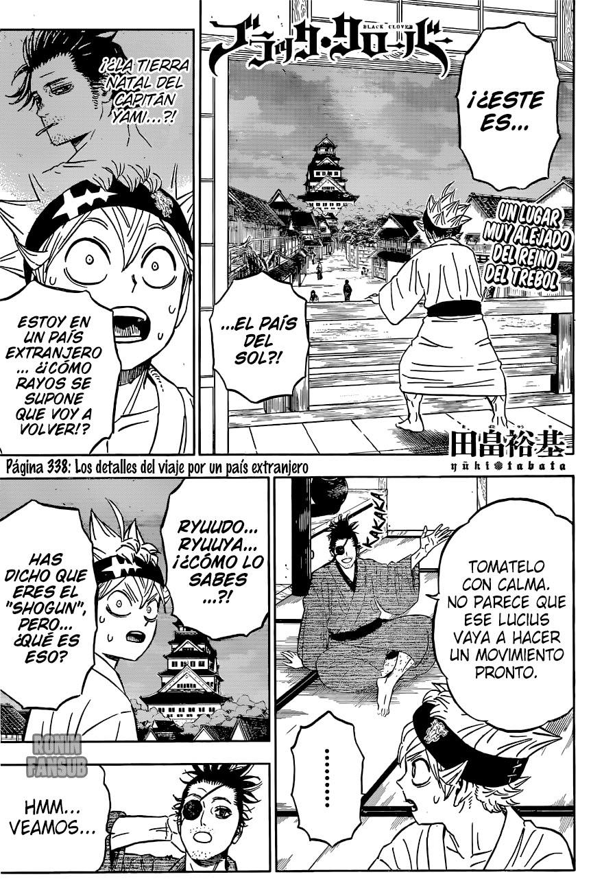 Read Black Clover es Manga Online