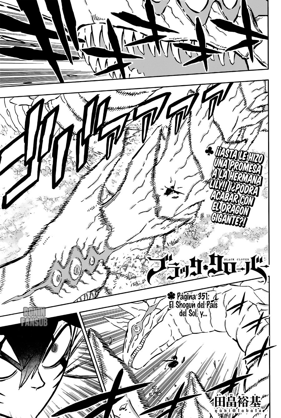 Read Black Clover es Manga Online