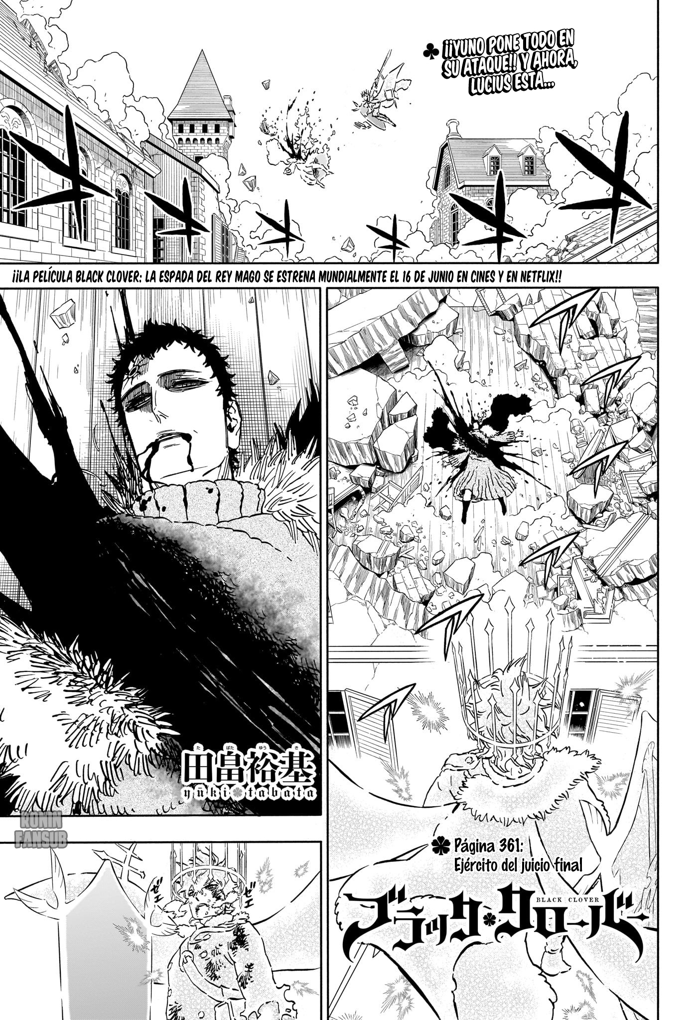 Read Black Clover es Manga Online