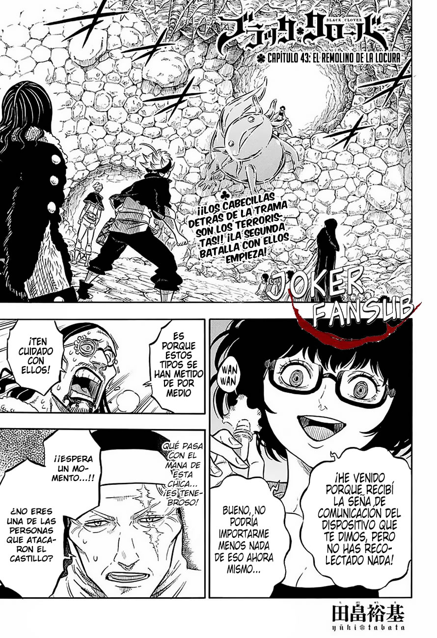 Read Black Clover es Manga Online