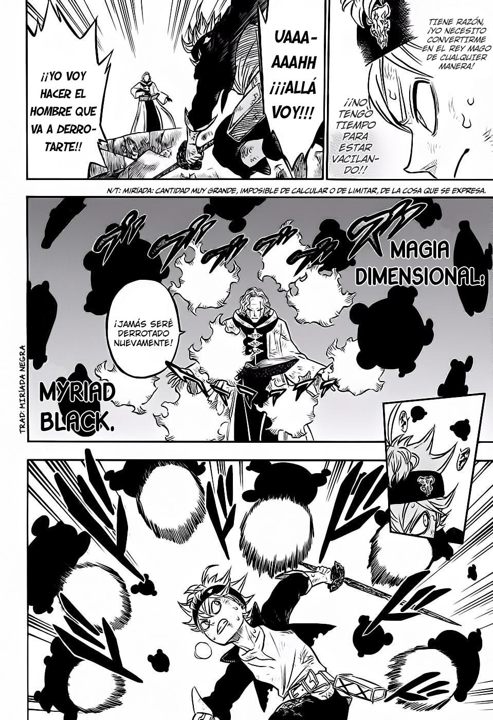Read Black Clover es Manga Online