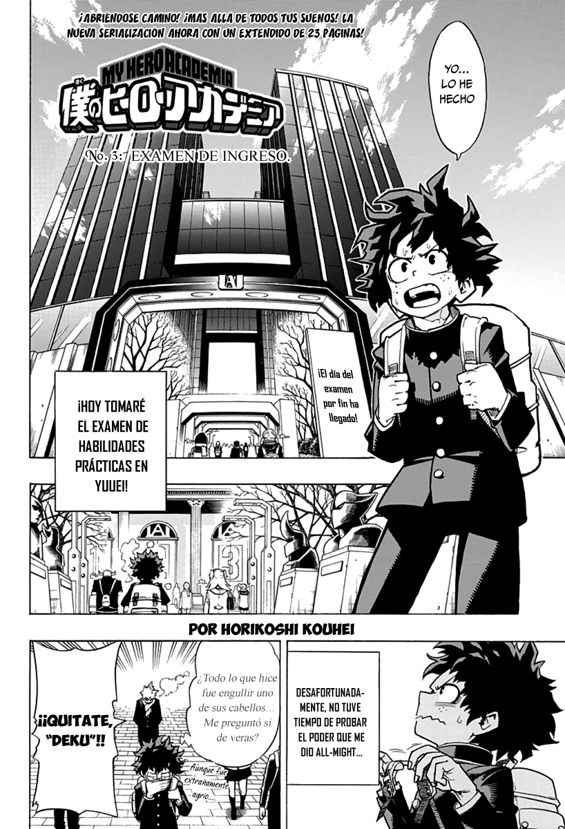 Read Boku no Hero Academia es Manga Online