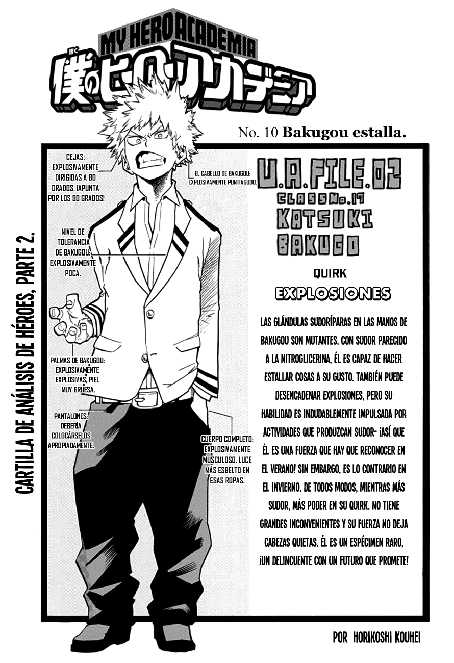 Read Boku no Hero Academia es Manga Online