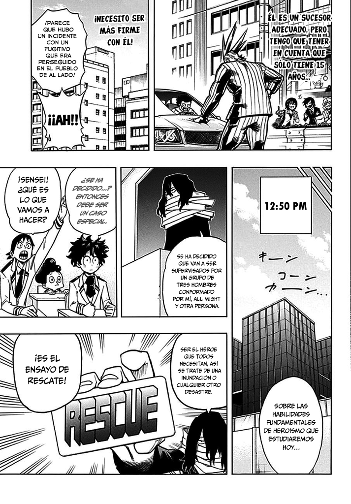 Read Boku no Hero Academia es Manga Online