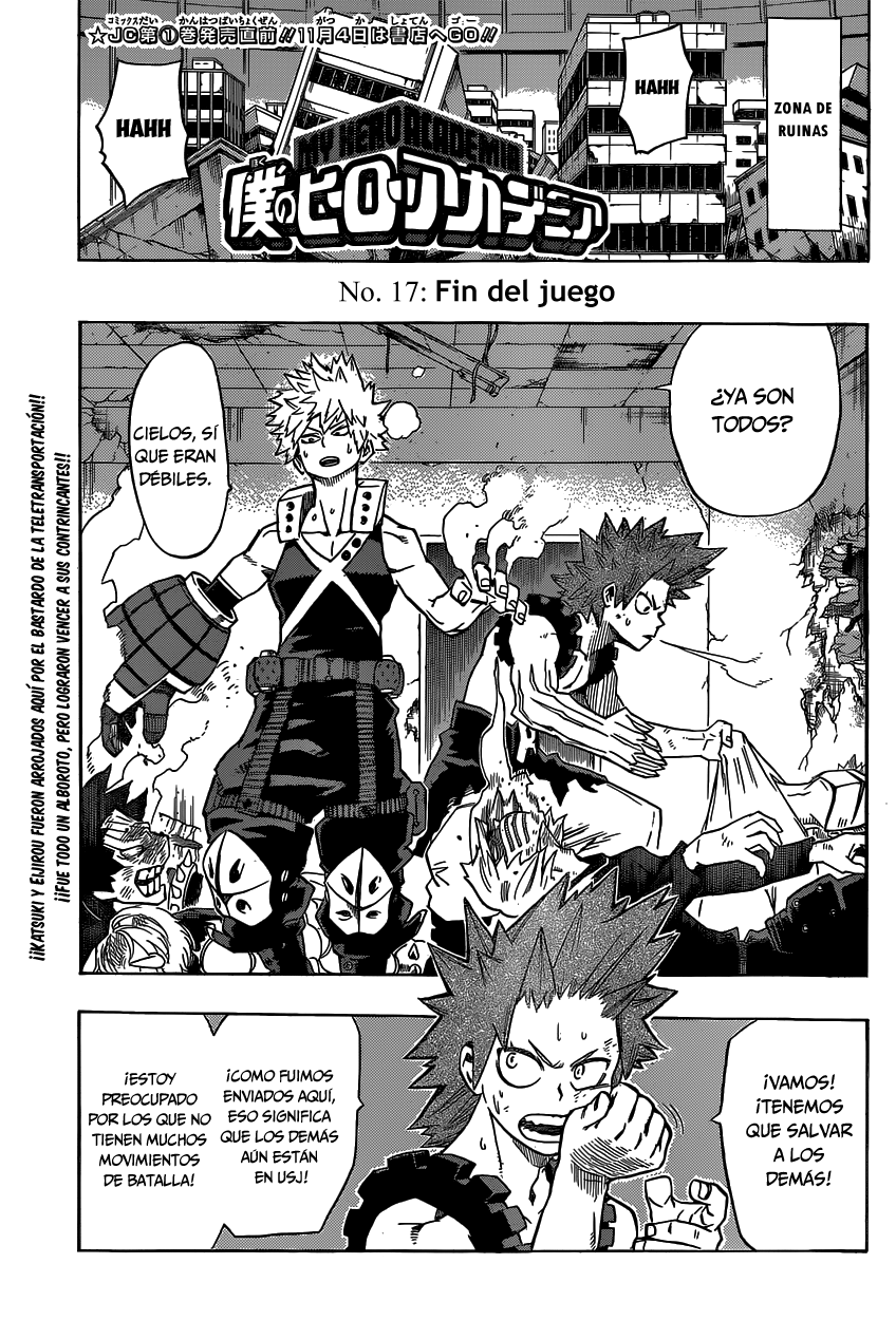 Read Boku no Hero Academia es Manga Online