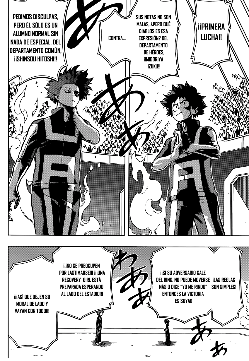 Read Boku no Hero Academia es Manga Online