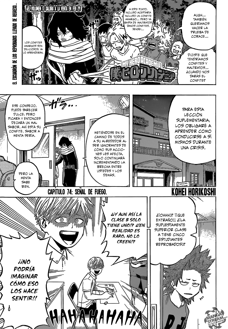 Read Boku no Hero Academia es Manga Online