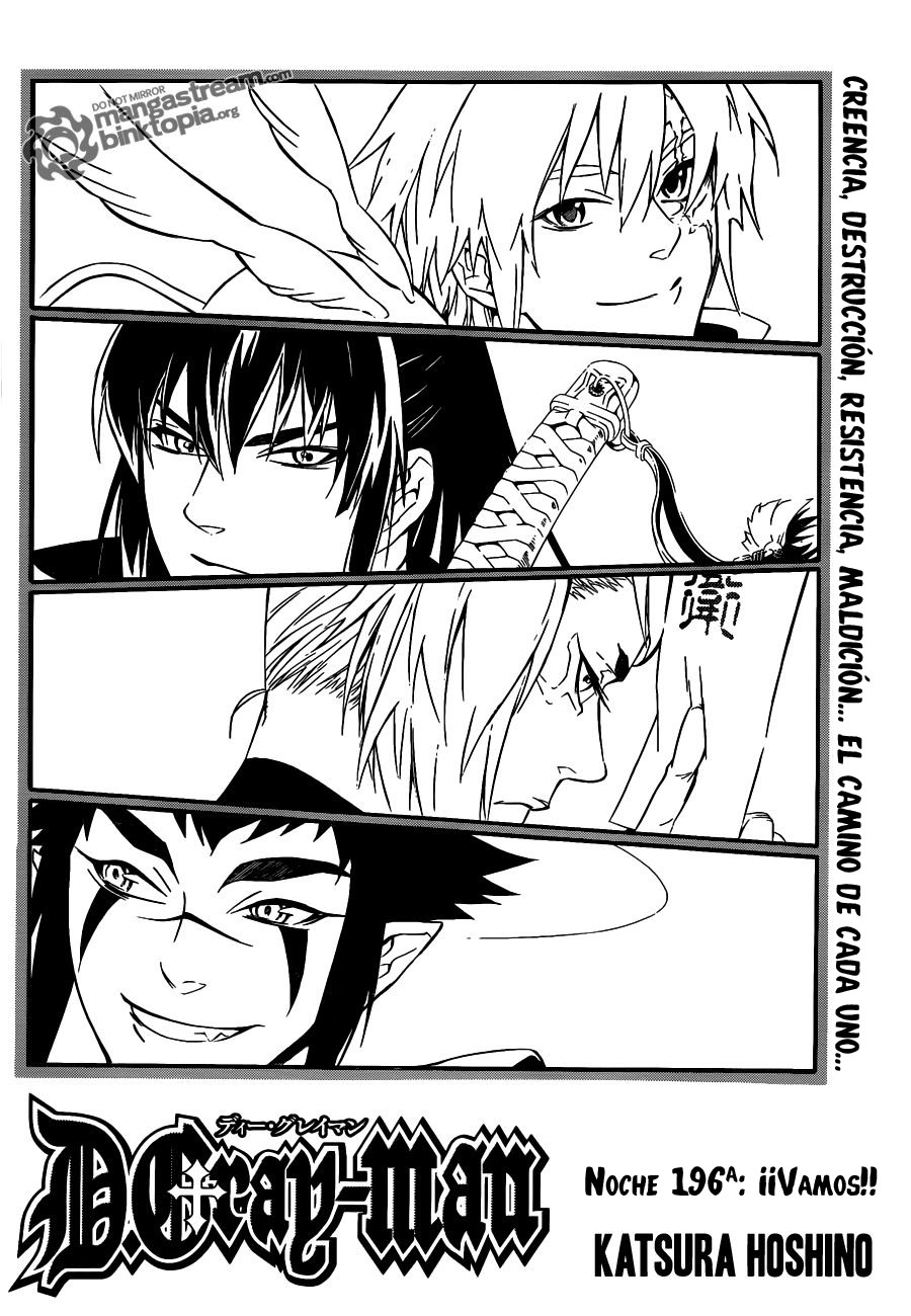 Read D.Gray-Man es Manga Online