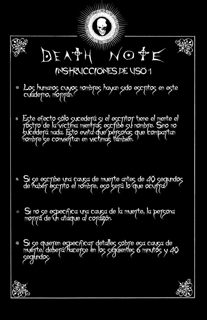 Read Death Note es Manga Online