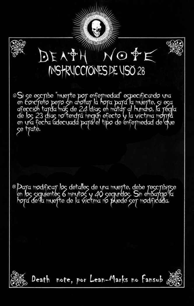 Read Death Note es Manga Online