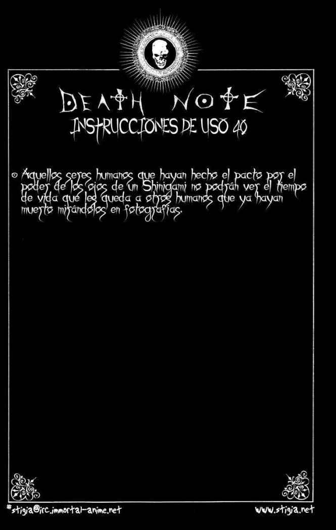 Read Death Note es Manga Online