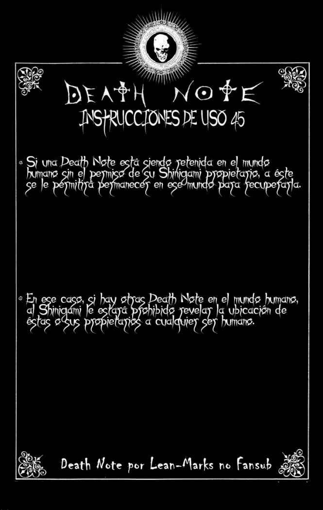 Read Death Note es Manga Online