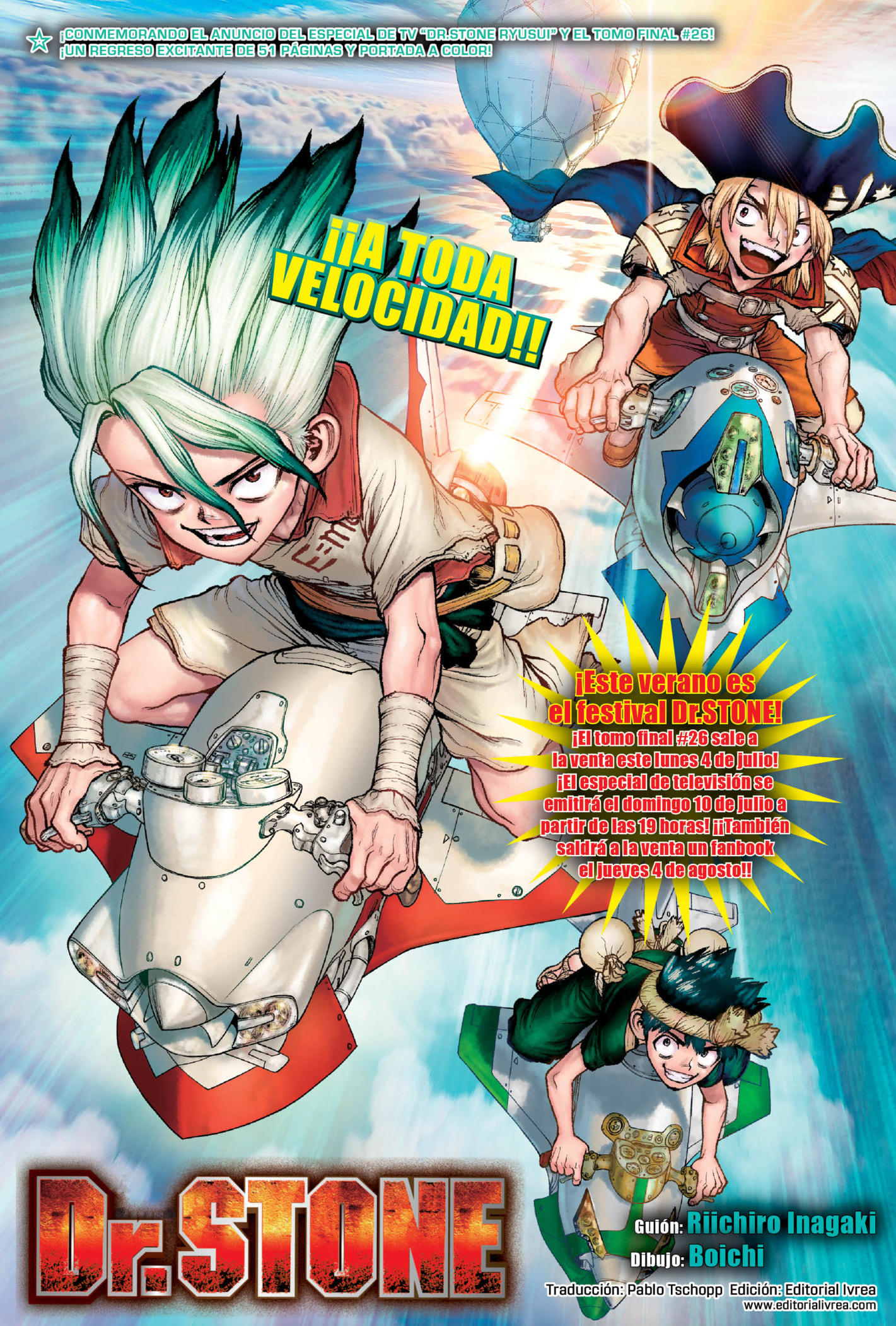 Read Dr. Stone es Manga Online