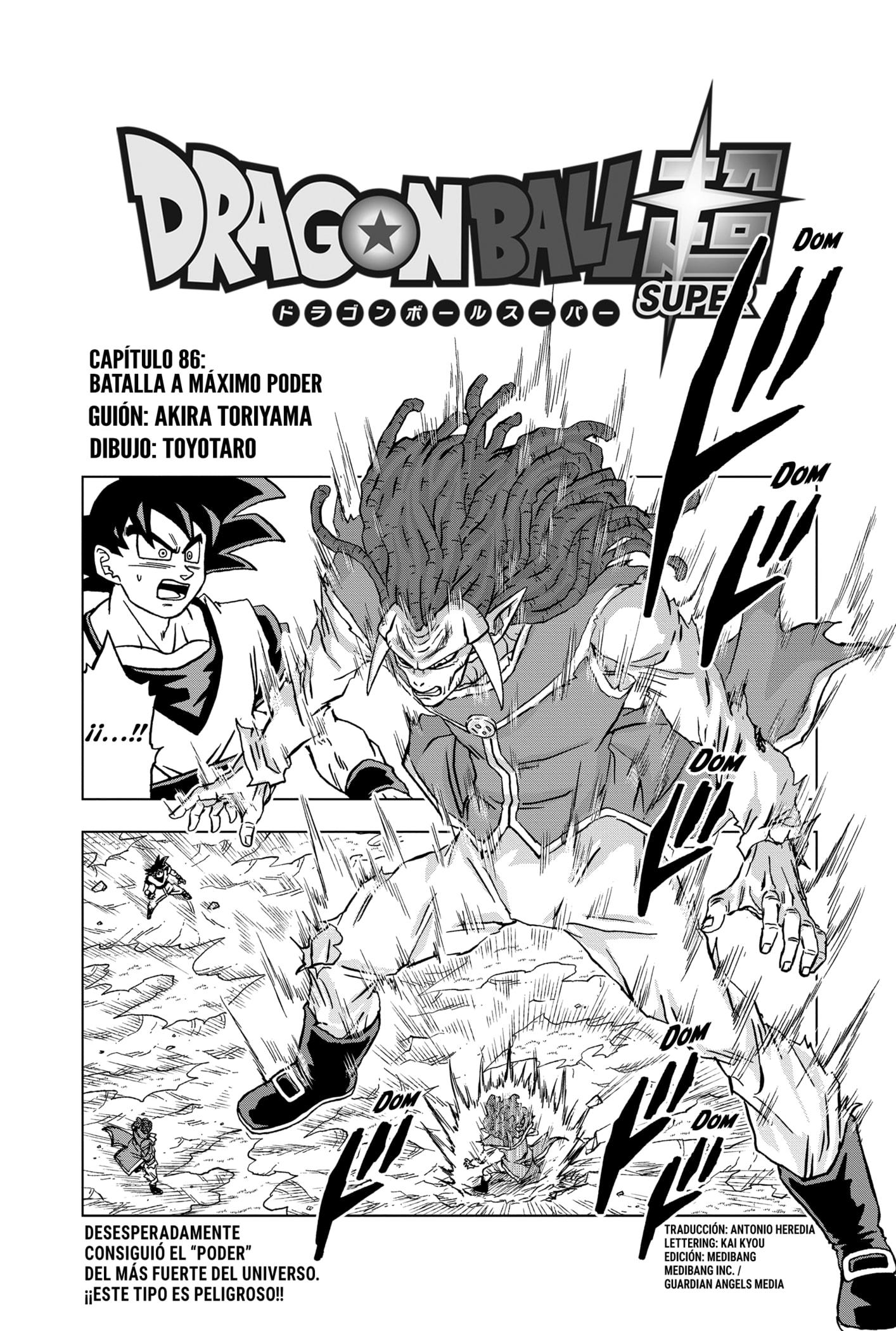 Read Dragon Ball Super es Manga Online