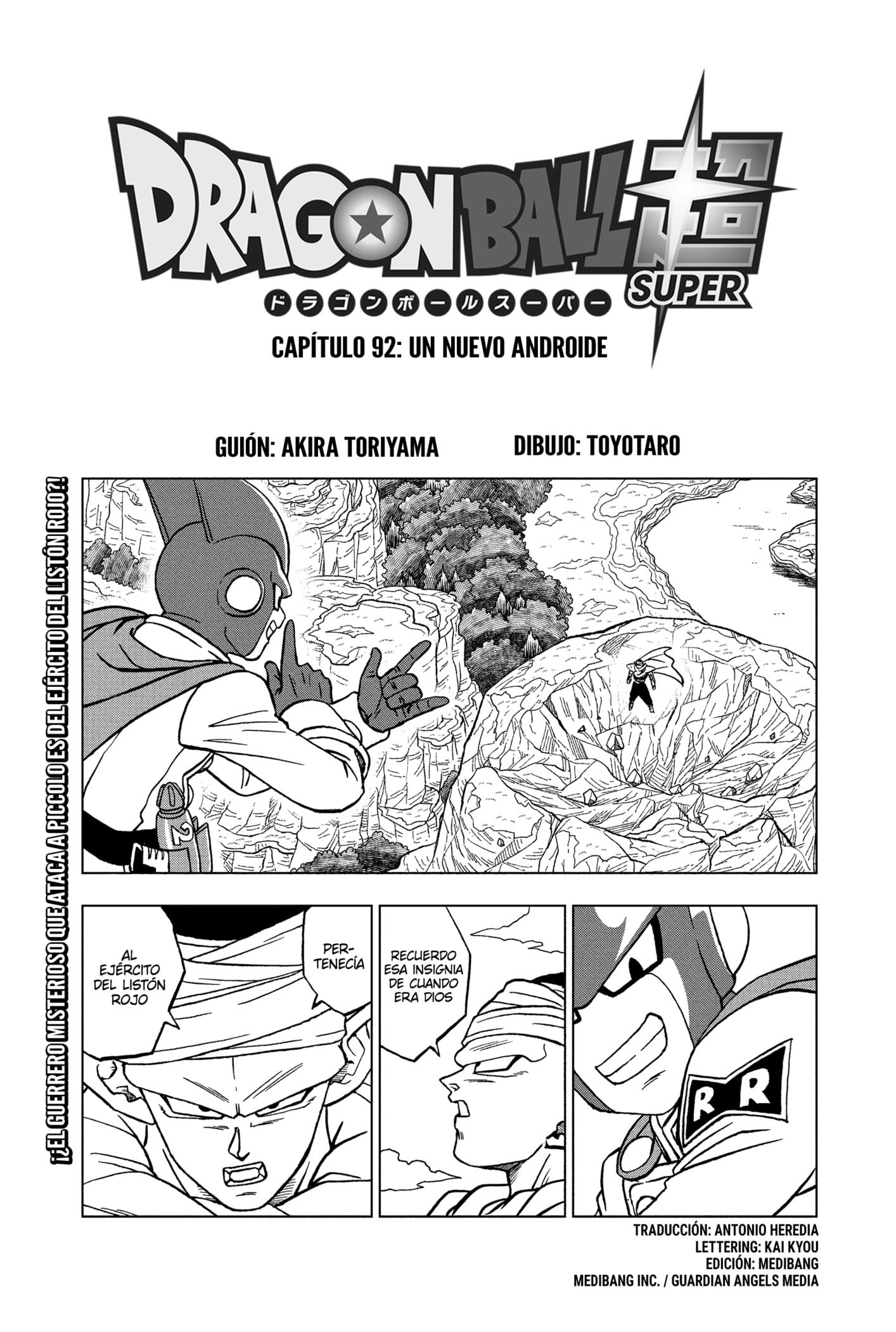 Read Dragon Ball Super es Manga Online