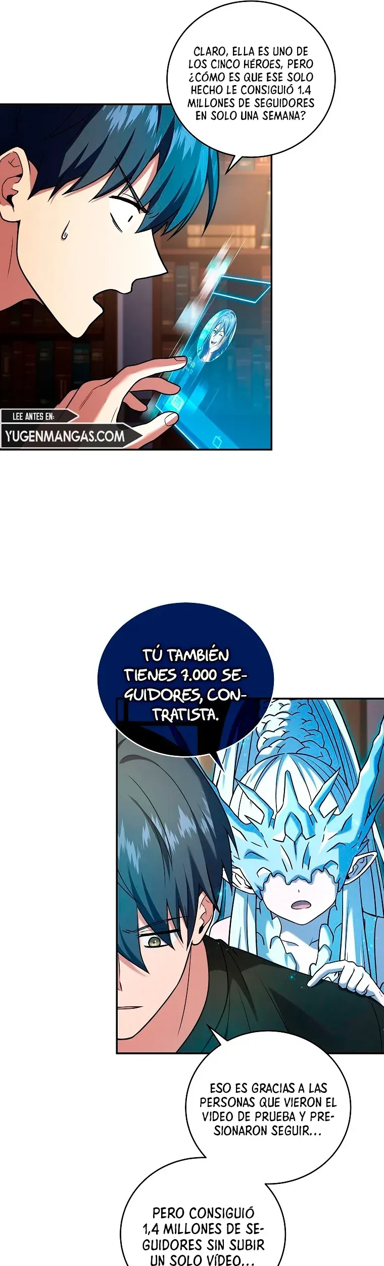 Read El regreso del jugador congelado es Manga Online