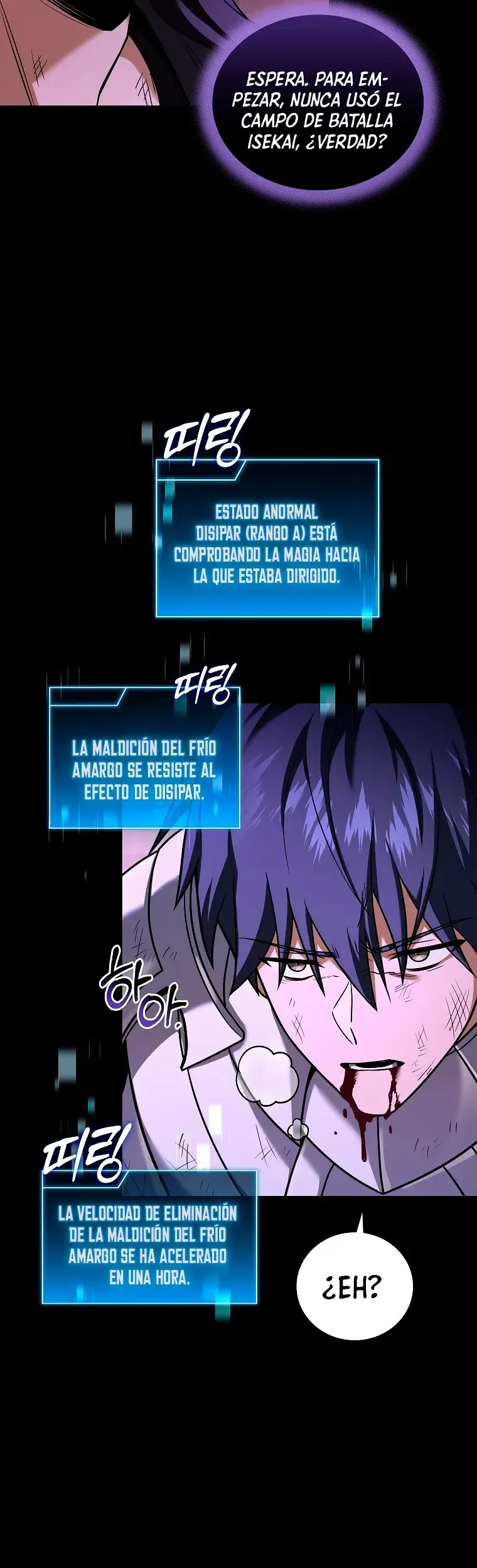 Read El regreso del jugador congelado es Manga Online