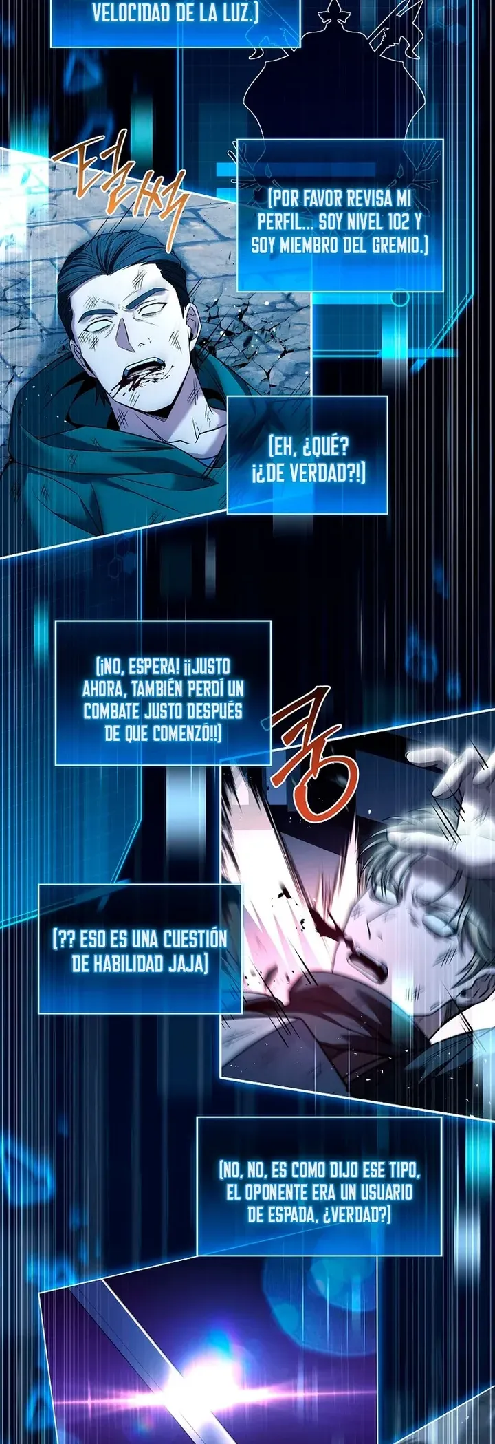 Read El regreso del jugador congelado es Manga Online