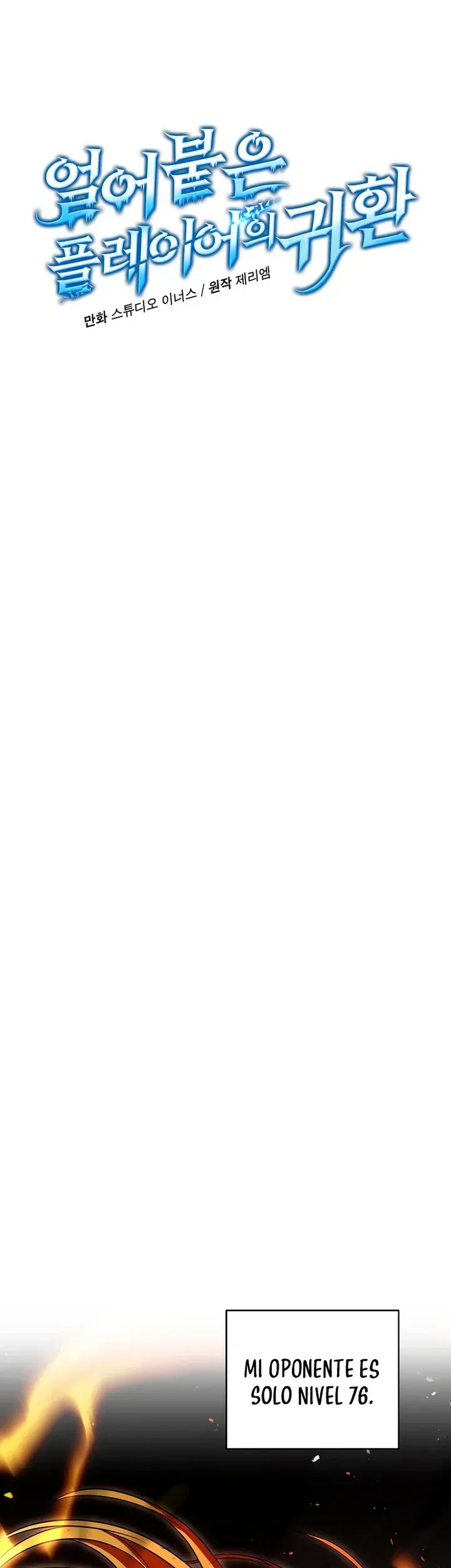 Read El regreso del jugador congelado es Manga Online