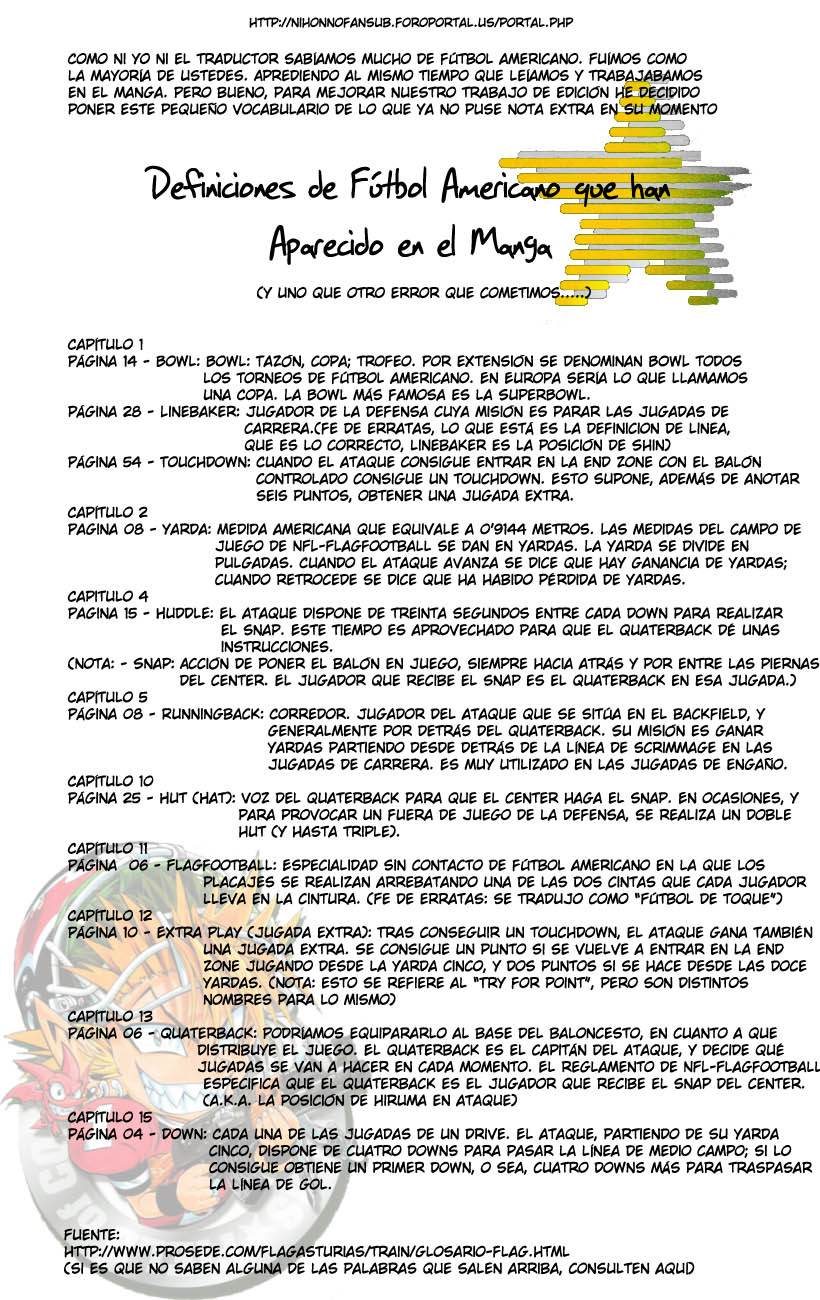 Read Eyeshield 21 es Manga Online