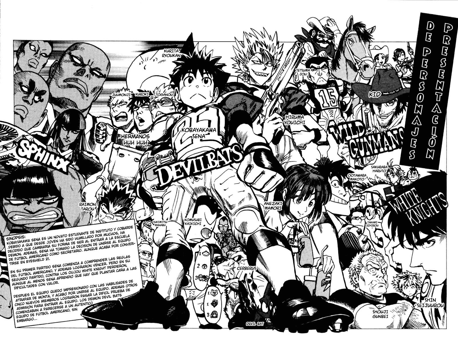Read Eyeshield 21 es Manga Online