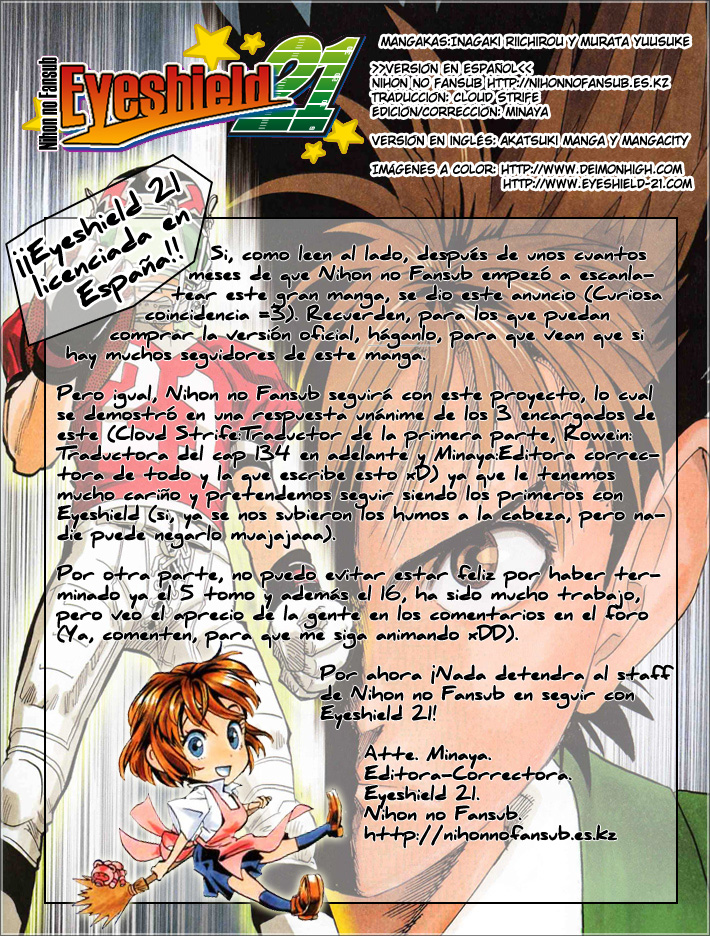Read Eyeshield 21 es Manga Online