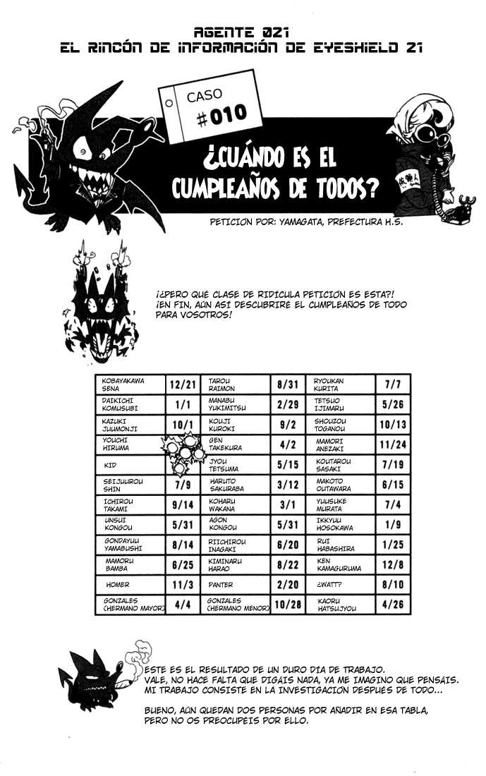 Read Eyeshield 21 es Manga Online