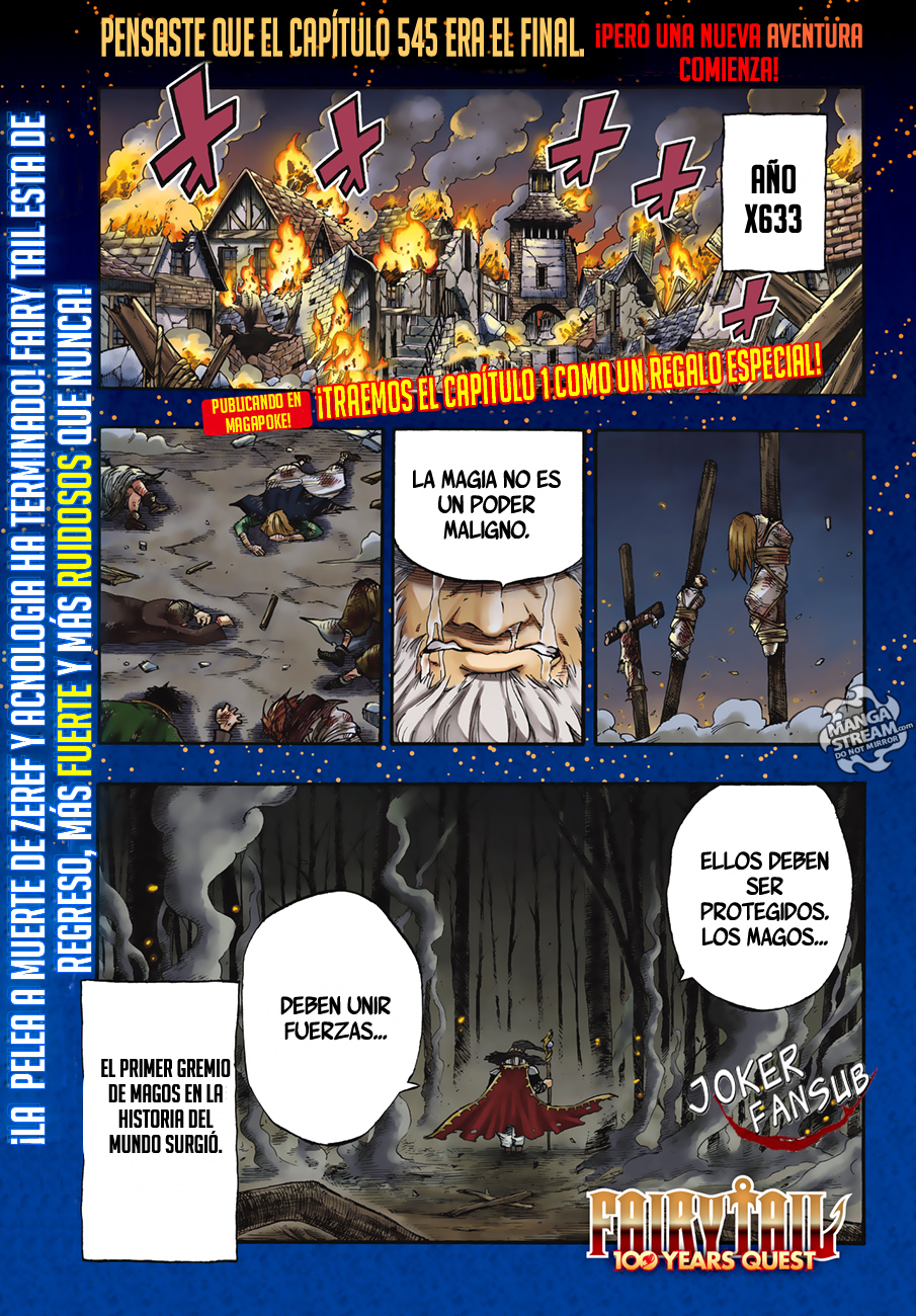 Read Fairy Tail_ La misión de los 100 años es Manga Online