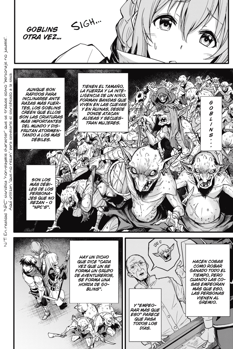 Read Goblin Slayer_ Year One es Manga Online