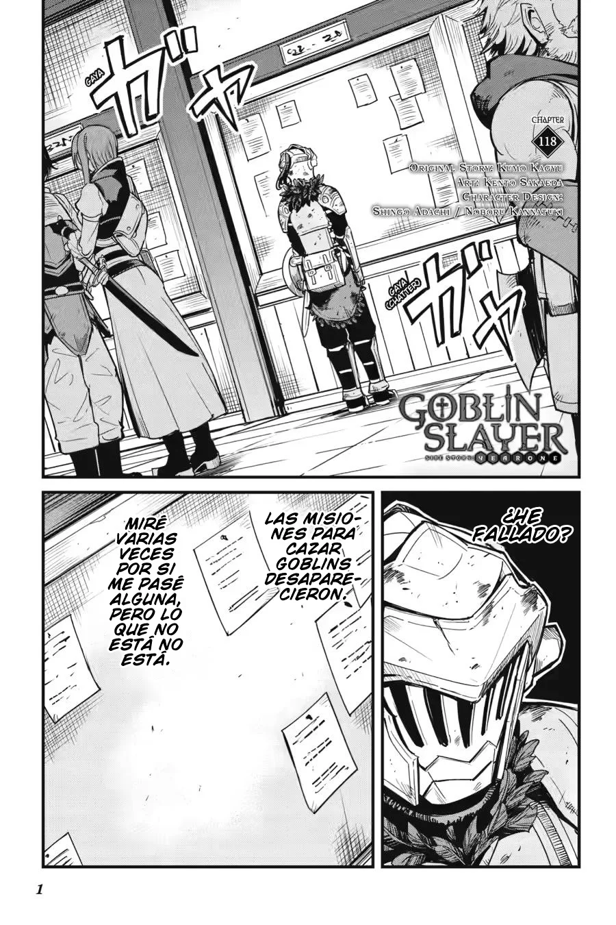 Read Goblin Slayer_ Year One es Manga Online