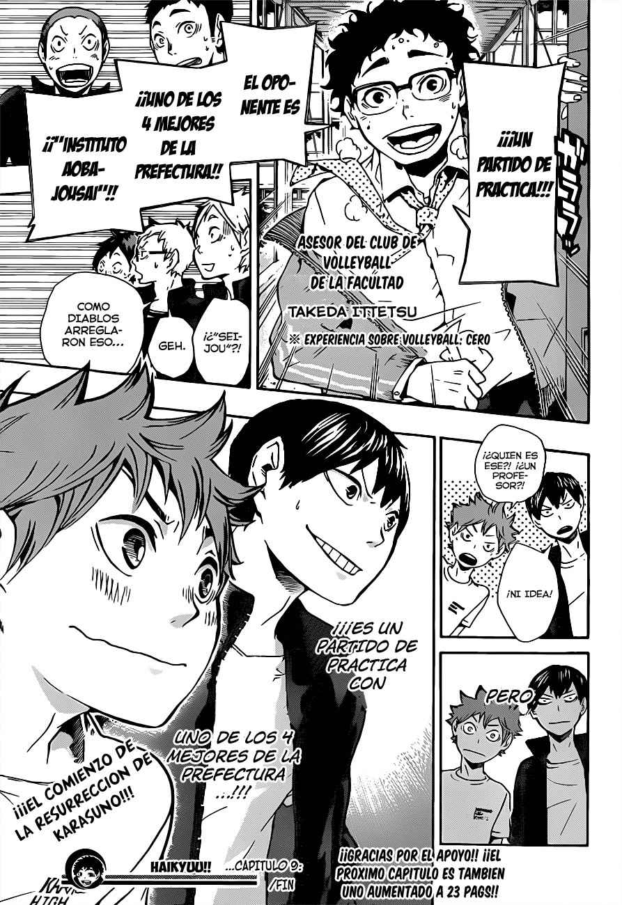 Read Haikyuu!! es Manga Online