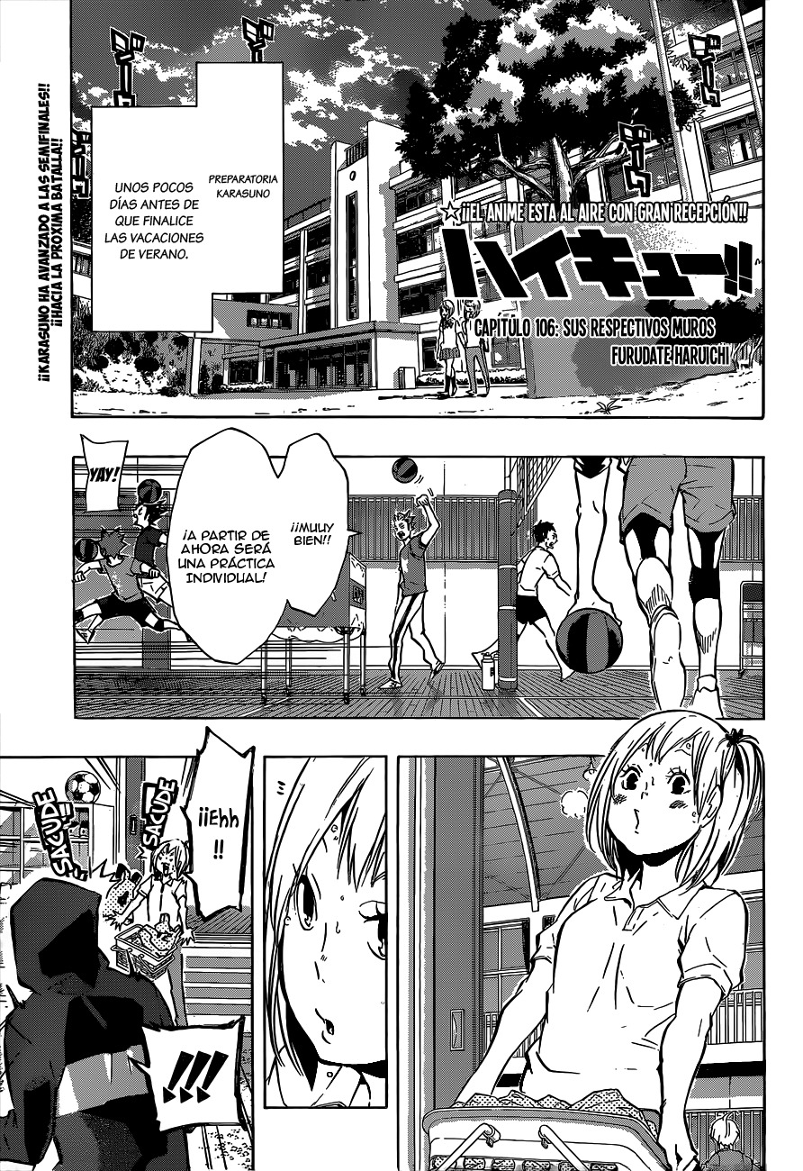 Read Haikyuu!! es Manga Online