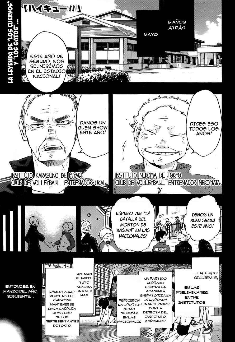 Read Haikyuu!! es Manga Online