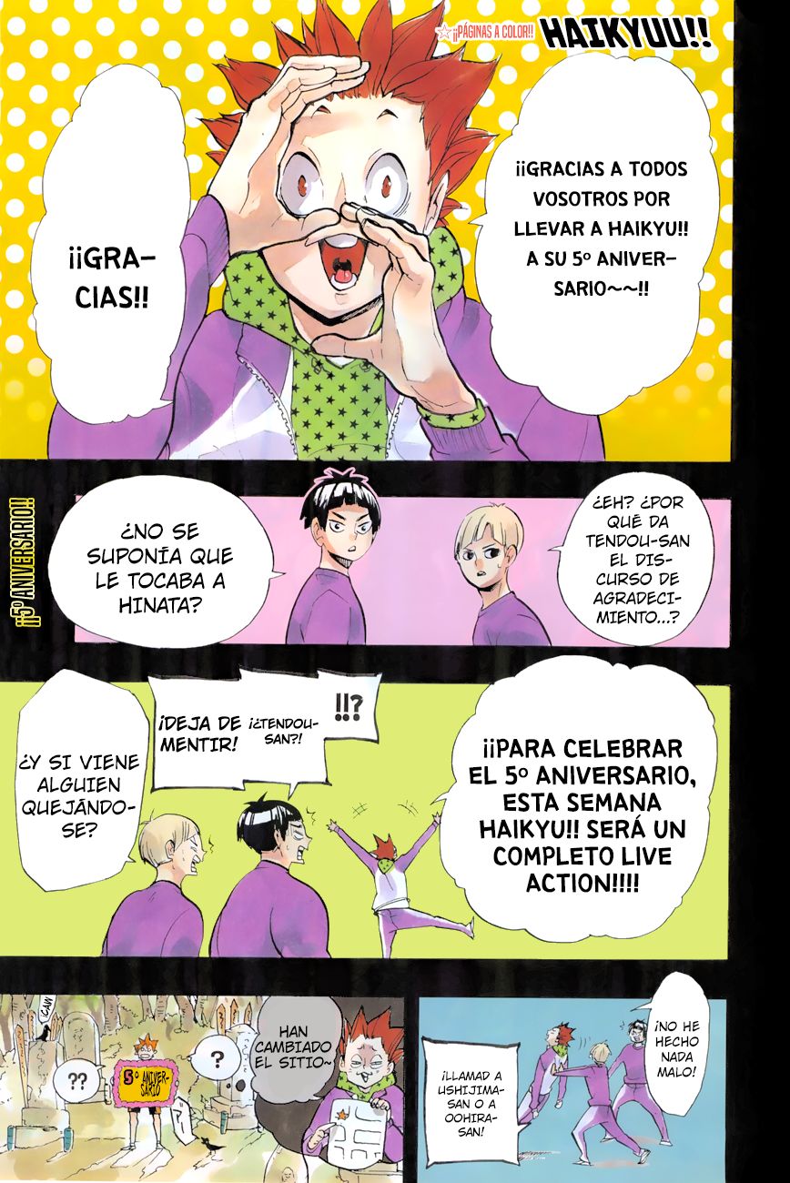 Read Haikyuu!! es Manga Online