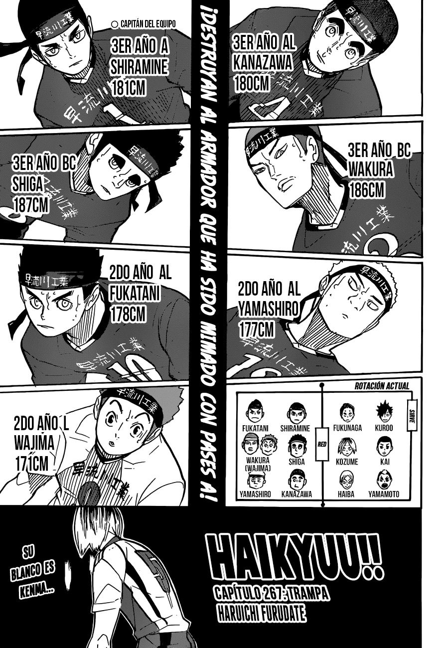 Read Haikyuu!! es Manga Online