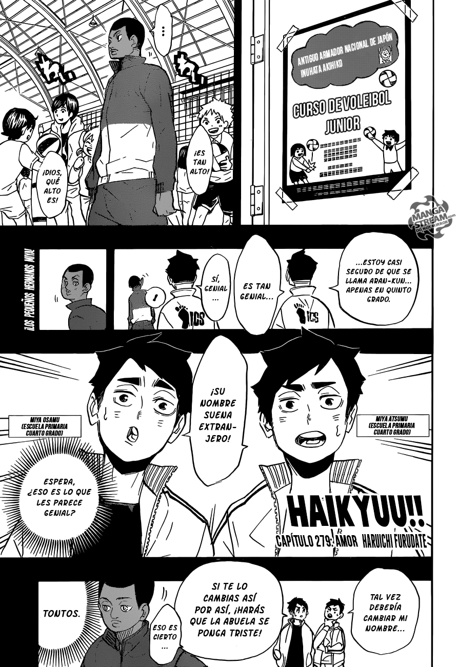 Read Haikyuu!! es Manga Online