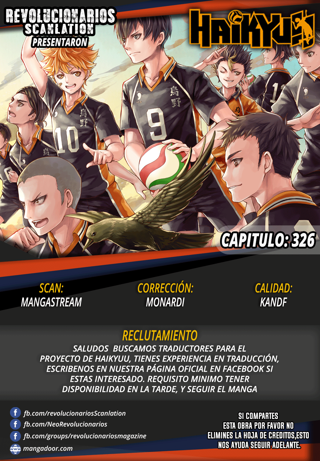 Read Haikyuu!! es Manga Online