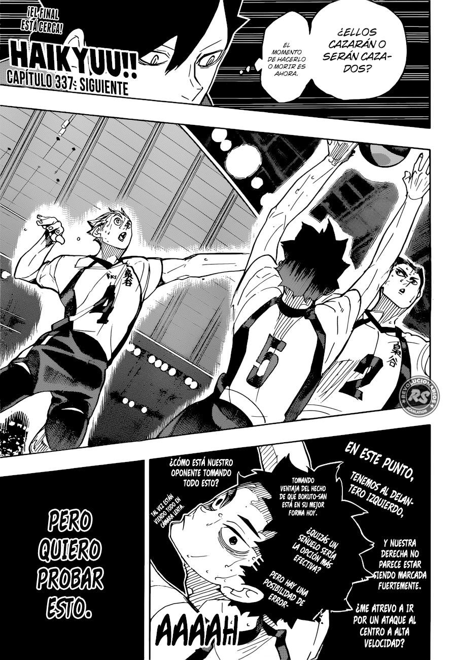 Read Haikyuu!! es Manga Online