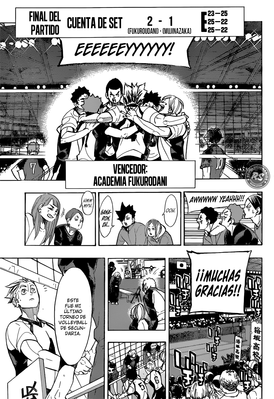 Read Haikyuu!! es Manga Online
