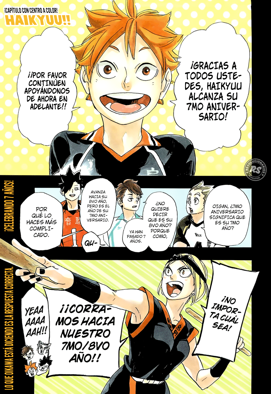 Read Haikyuu!! es Manga Online