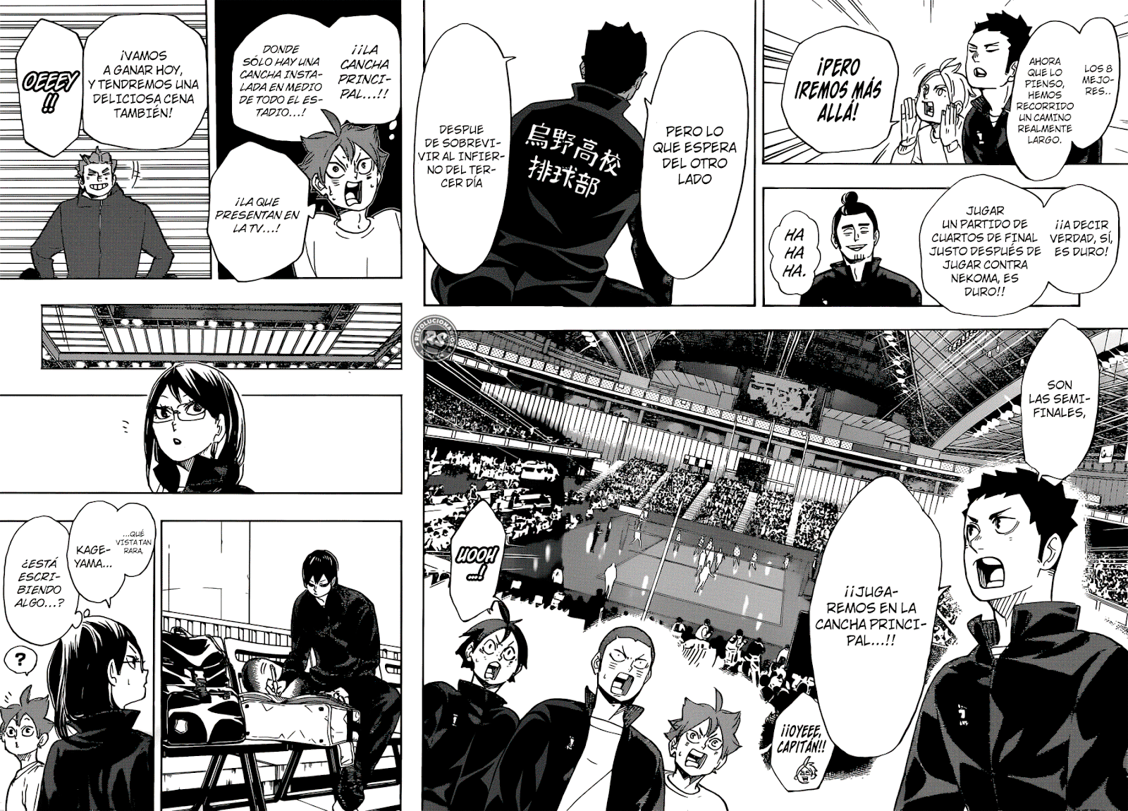 Read Haikyuu!! es Manga Online