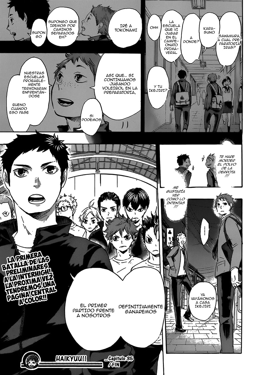 Read Haikyuu!! es Manga Online