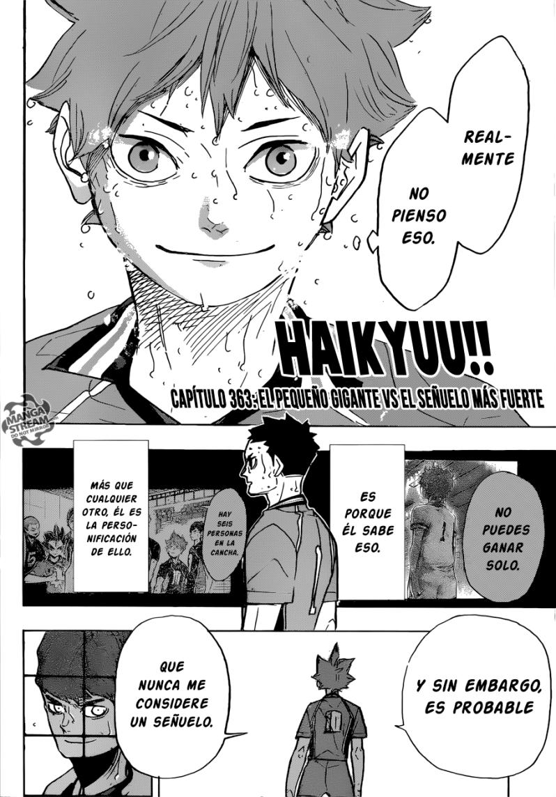 Read Haikyuu!! es Manga Online