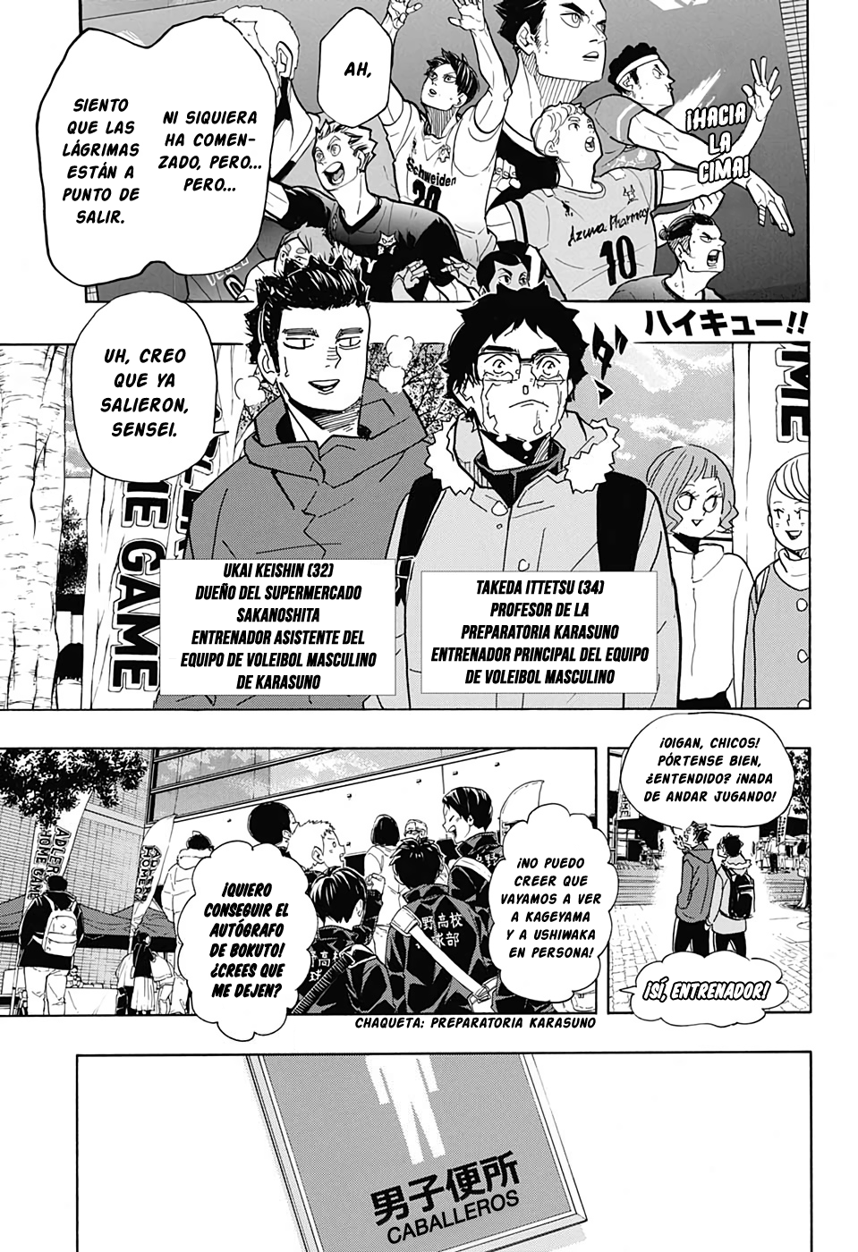 Read Haikyuu!! es Manga Online