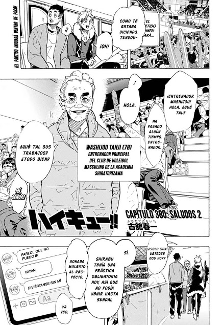 Read Haikyuu!! es Manga Online