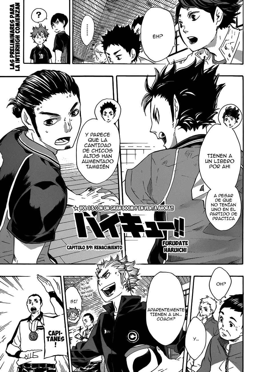 Read Haikyuu!! es Manga Online