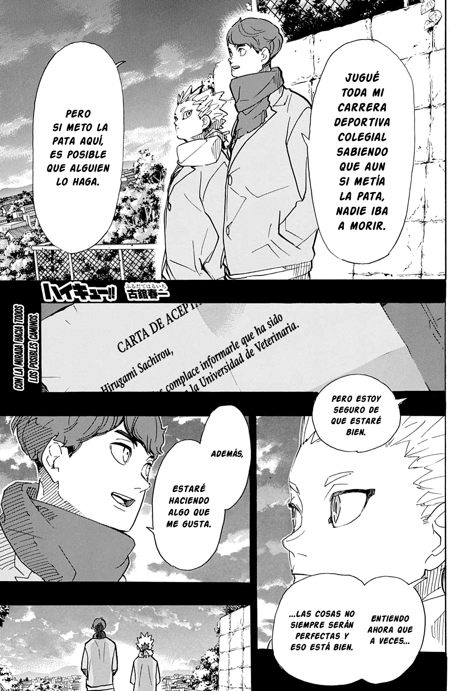 Read Haikyuu!! es Manga Online