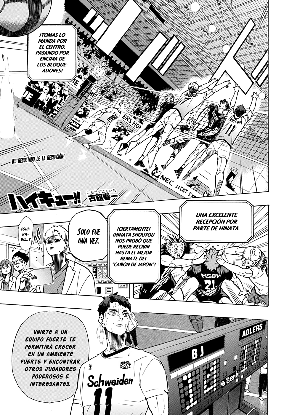 Read Haikyuu!! es Manga Online