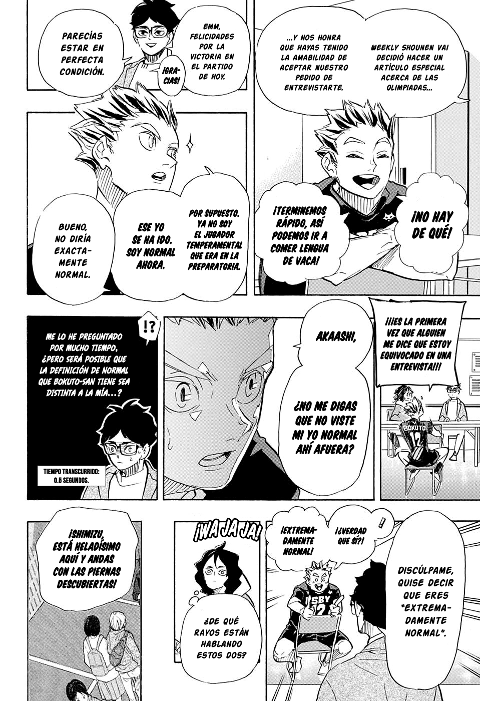 Read Haikyuu!! es Manga Online